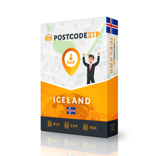 Iceland, Best file of streets, complete set