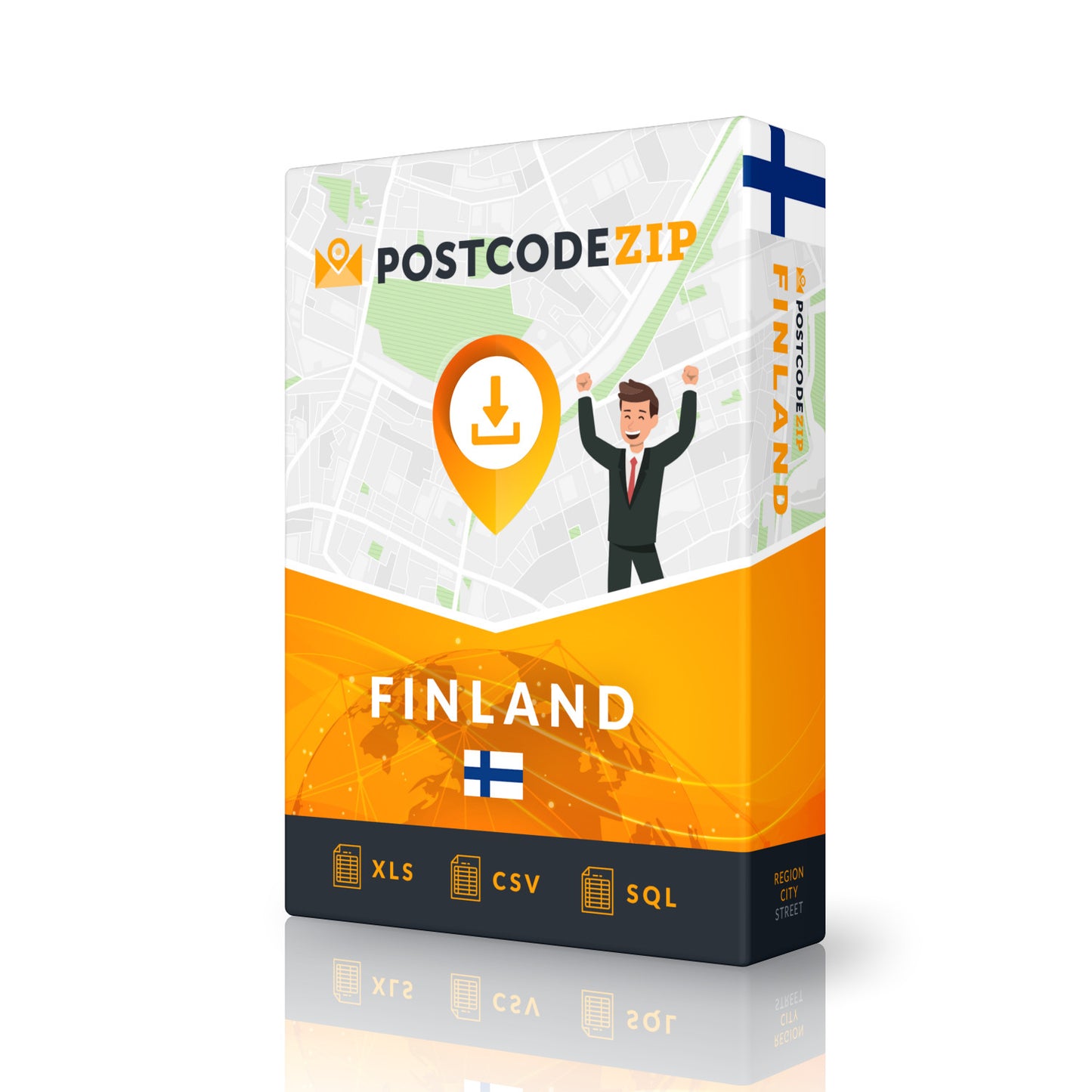 Finland, Location database, best city file