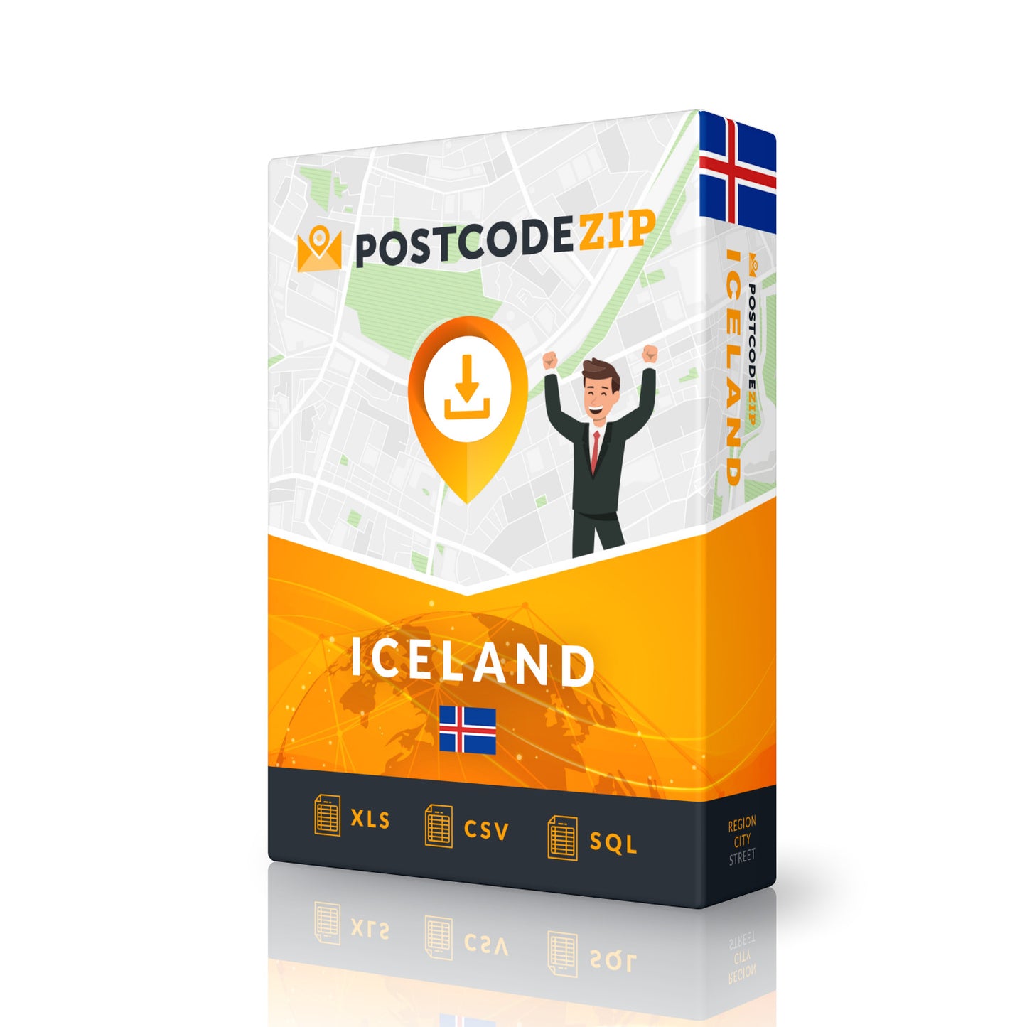 Iceland, Location database, best city file