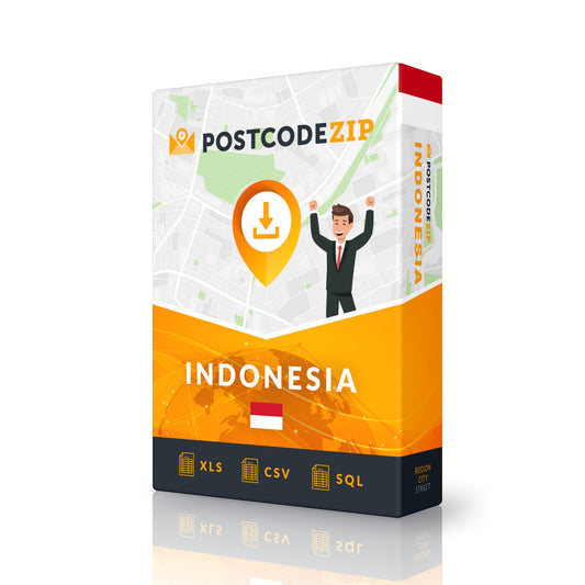 Indonesia, Location database, best city file