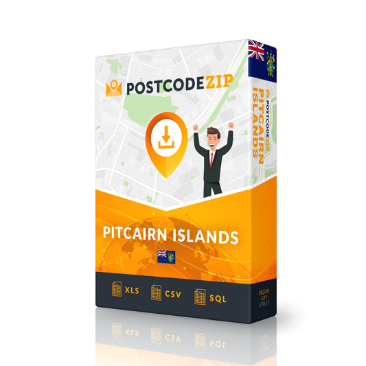 Pitcairn Islands, Location database, best city file