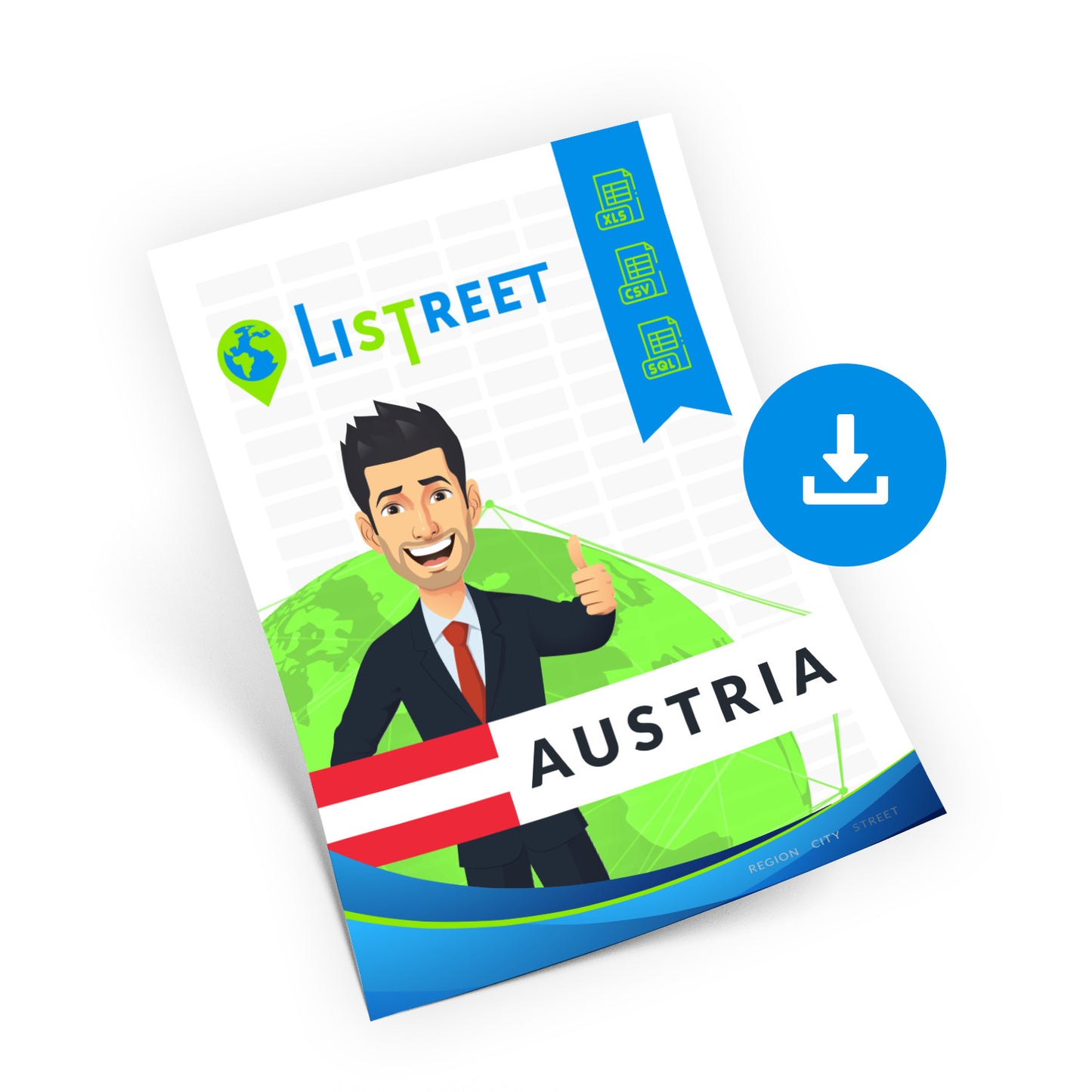 Austria, Location database, best city file