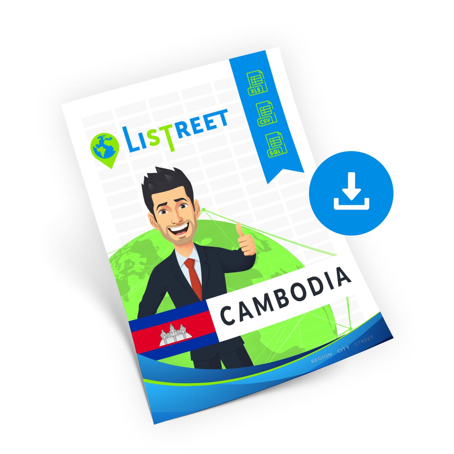 Cambodia, Location database, best city file