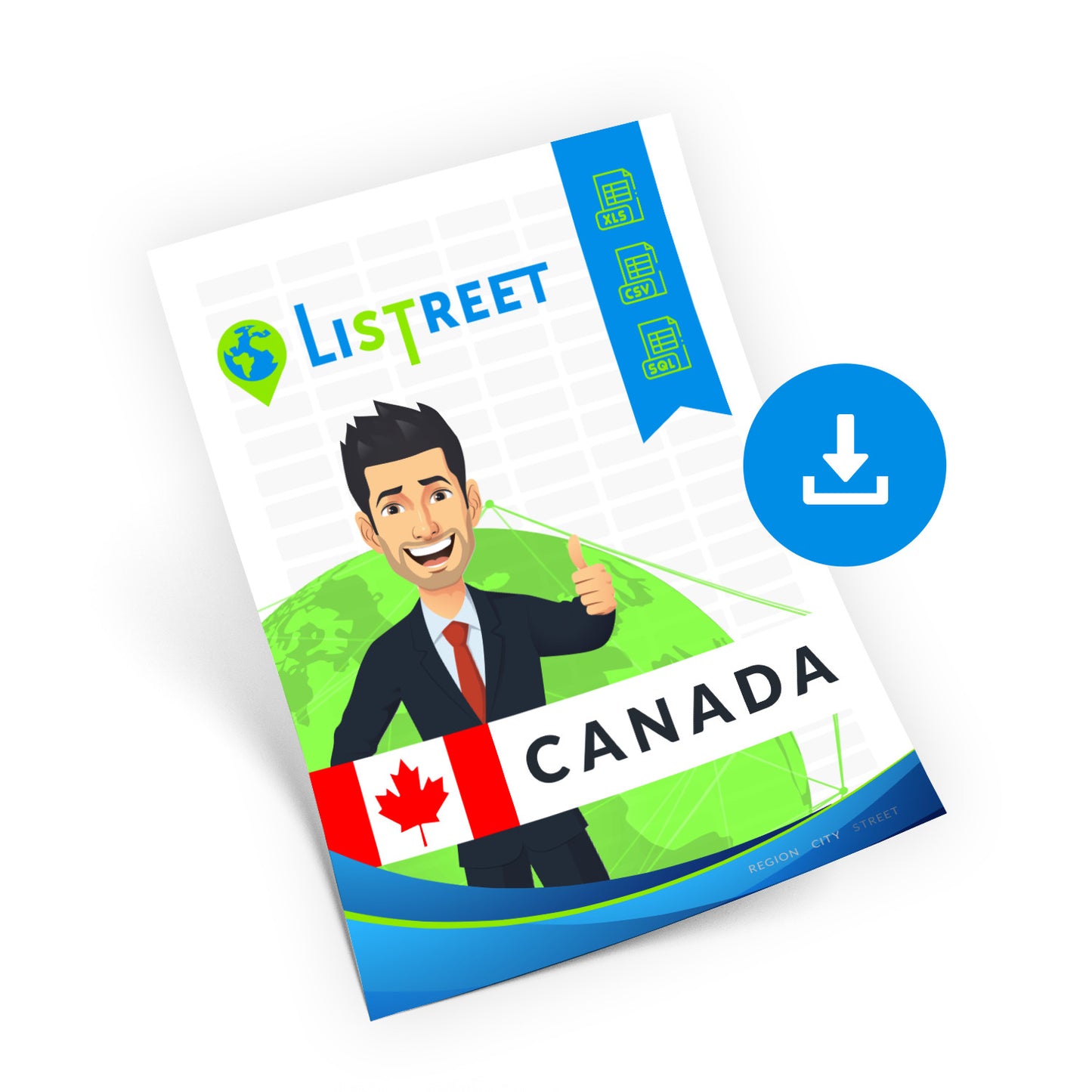 Canada, Location database, best city file