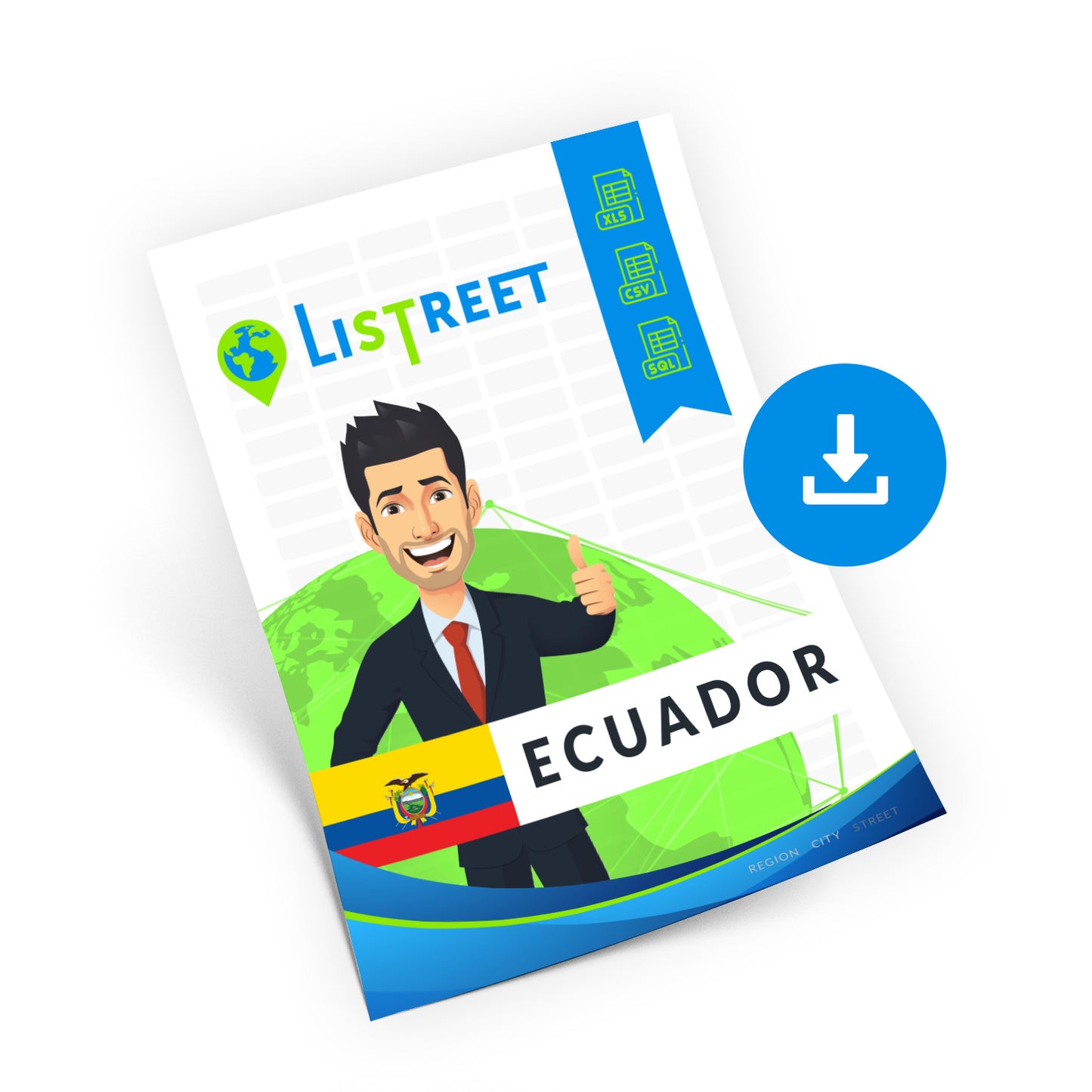 Ecuador, Location database, best city file