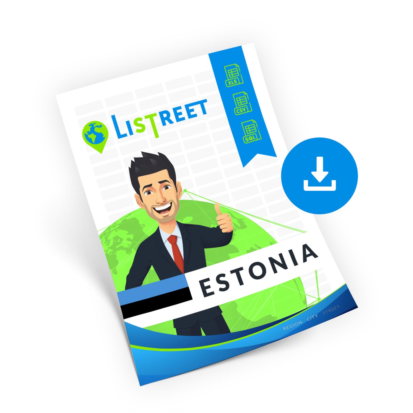 Estonia, Location database, best city file