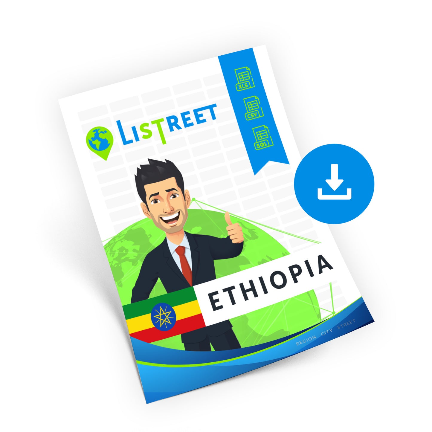 Ethiopia, Location database, best city file