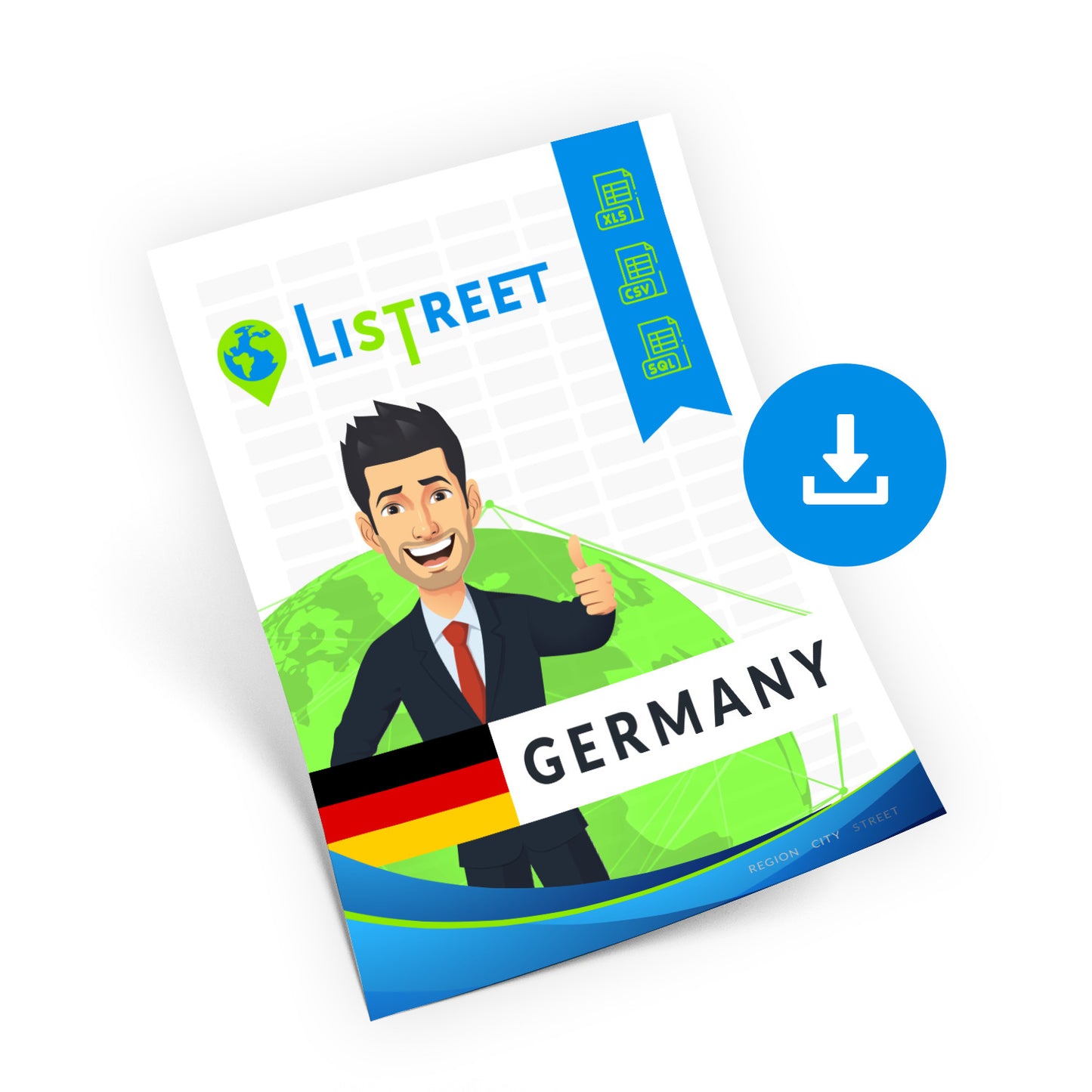 Germany, Location database, best city file