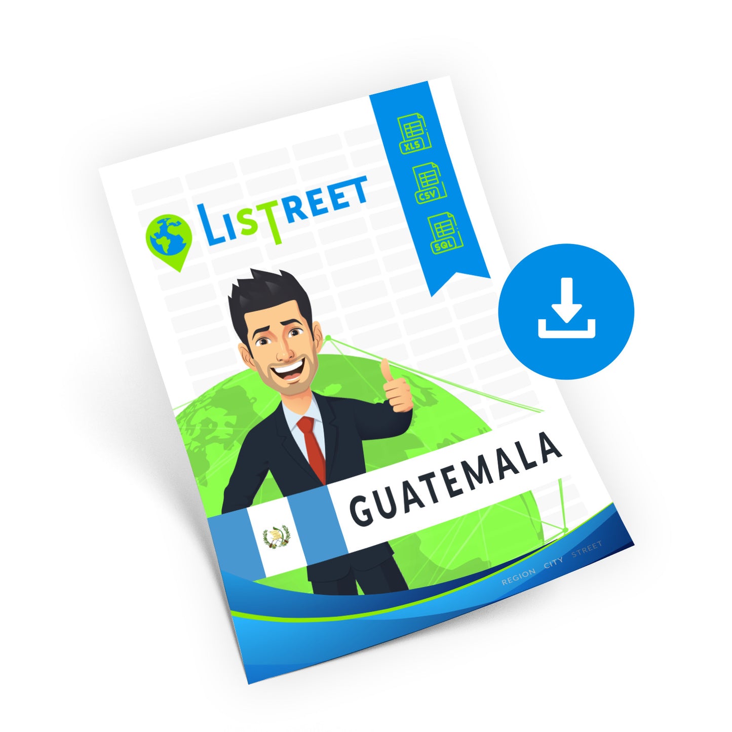 Guatemala, Location database, best city file