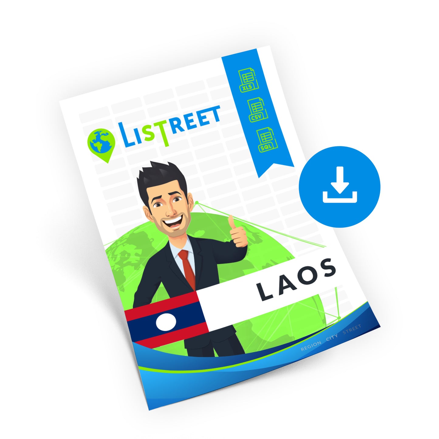 Laos, Location database, best city file