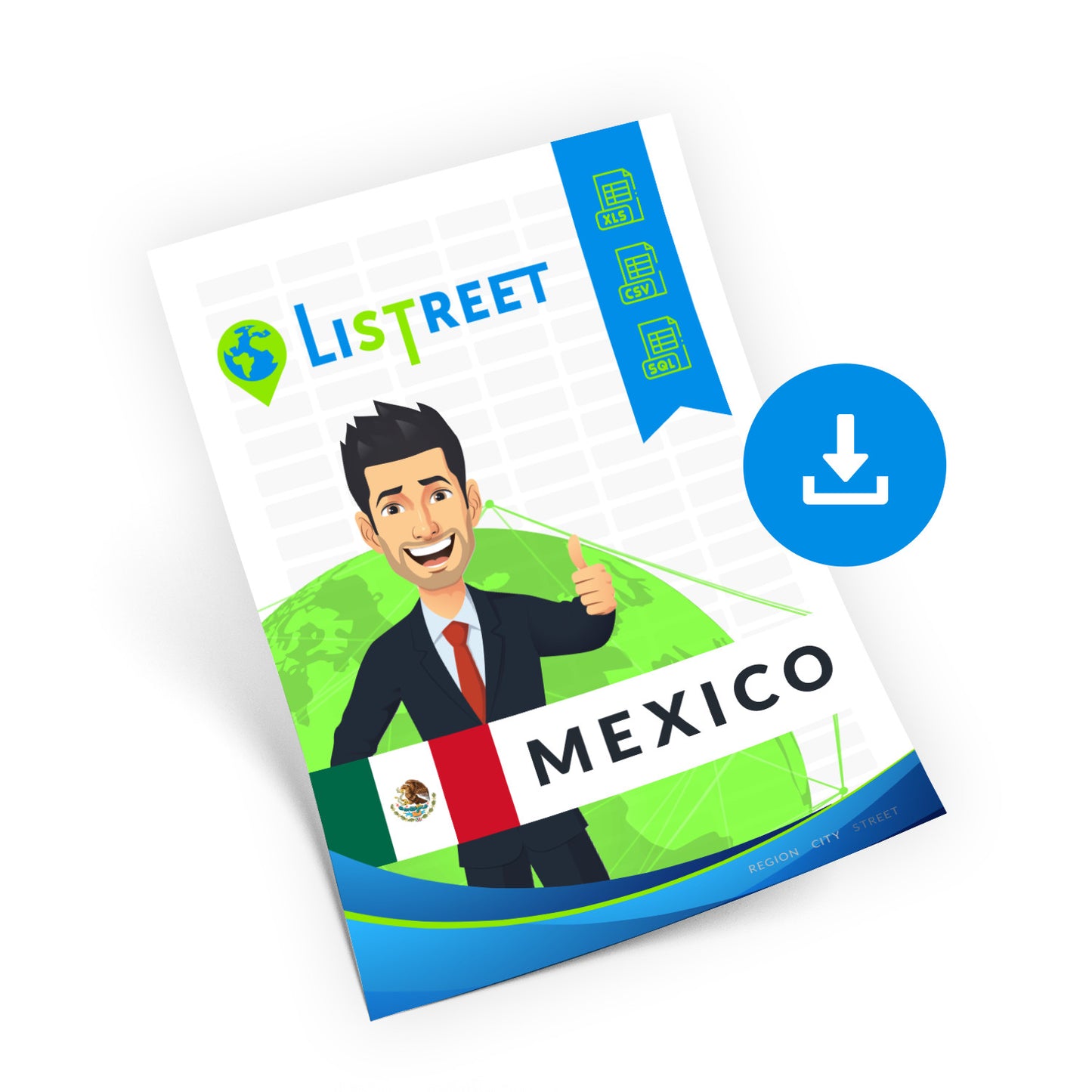 Mexico, Location database, best city file