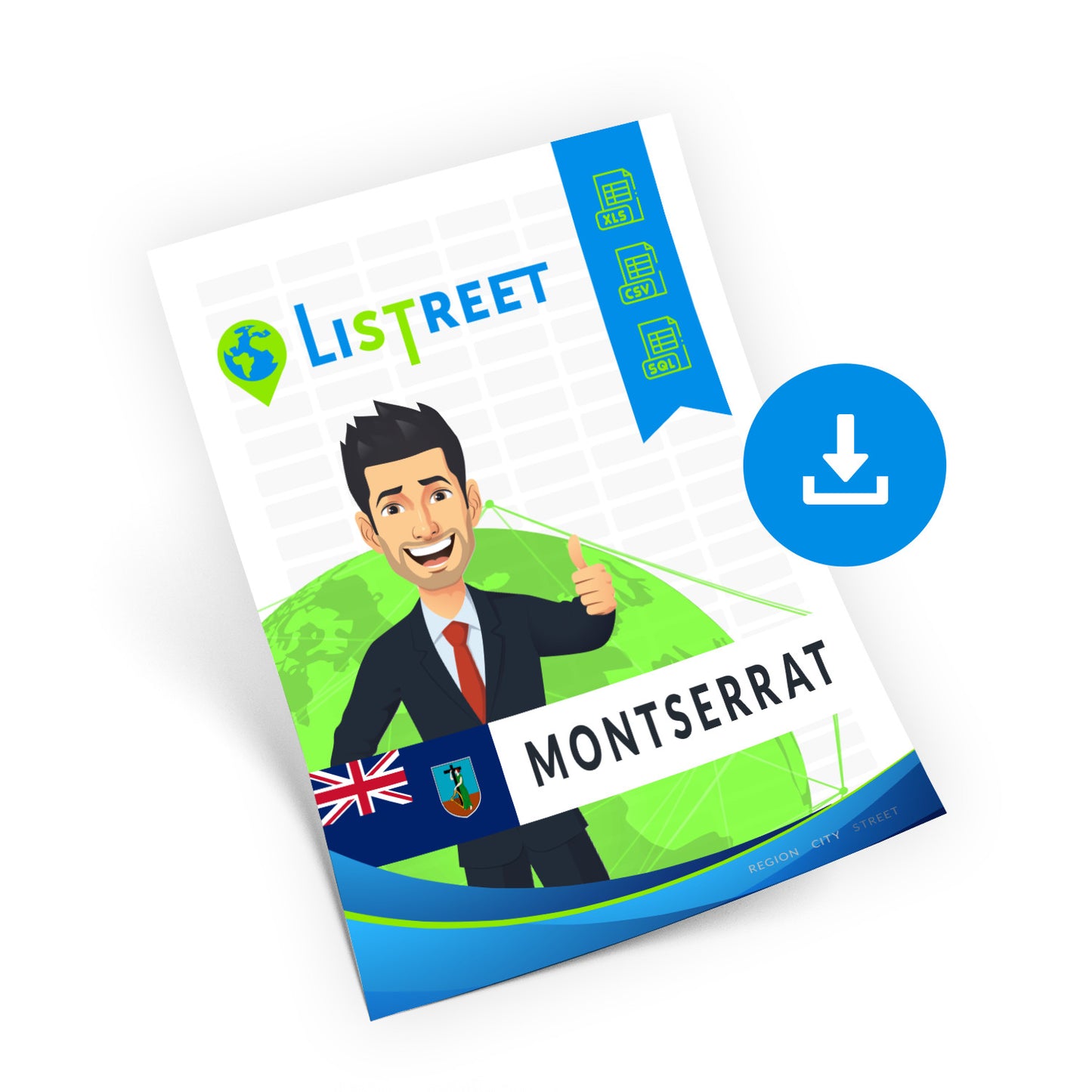 Montserrat, Location database, best city file