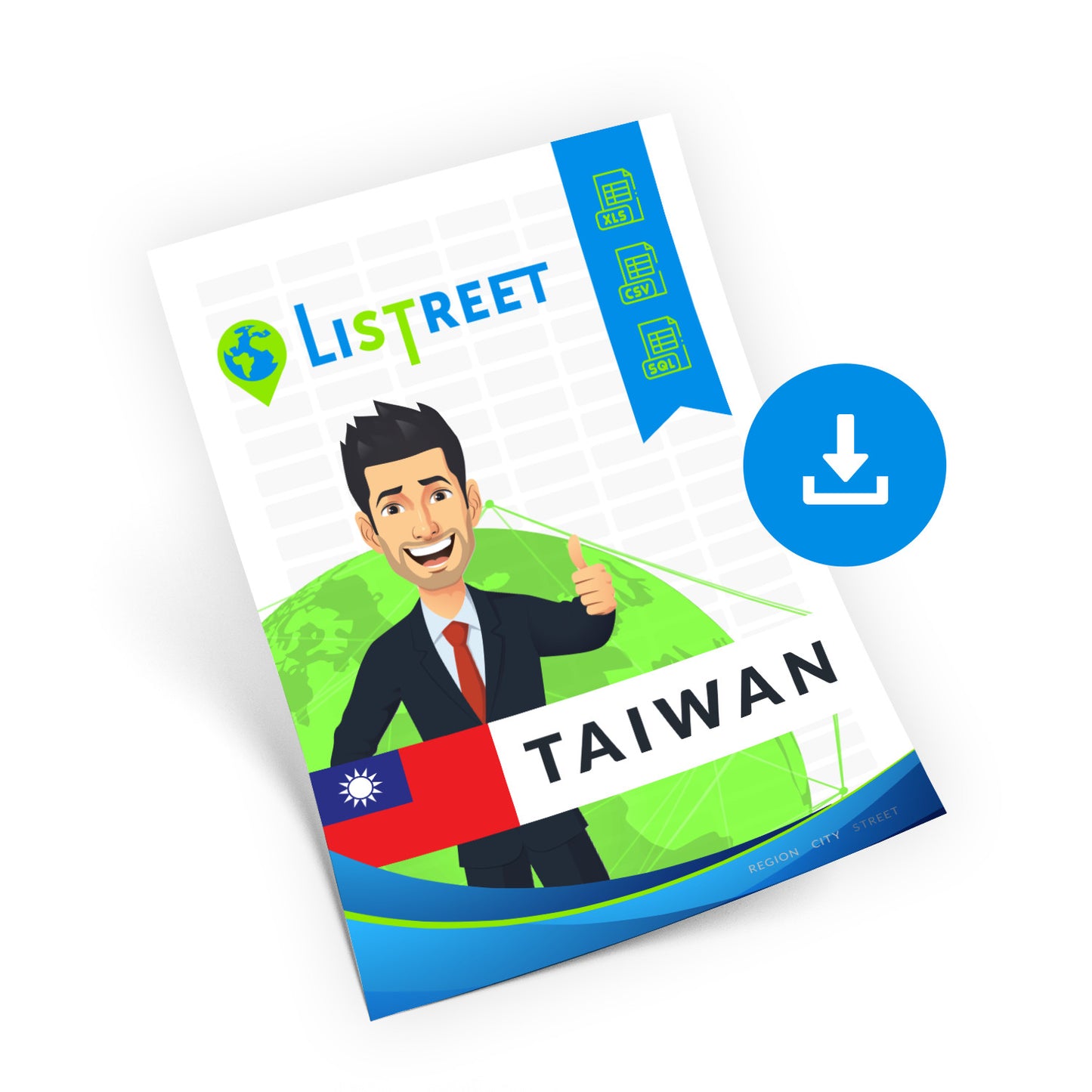 Taiwan, Location database, best city file