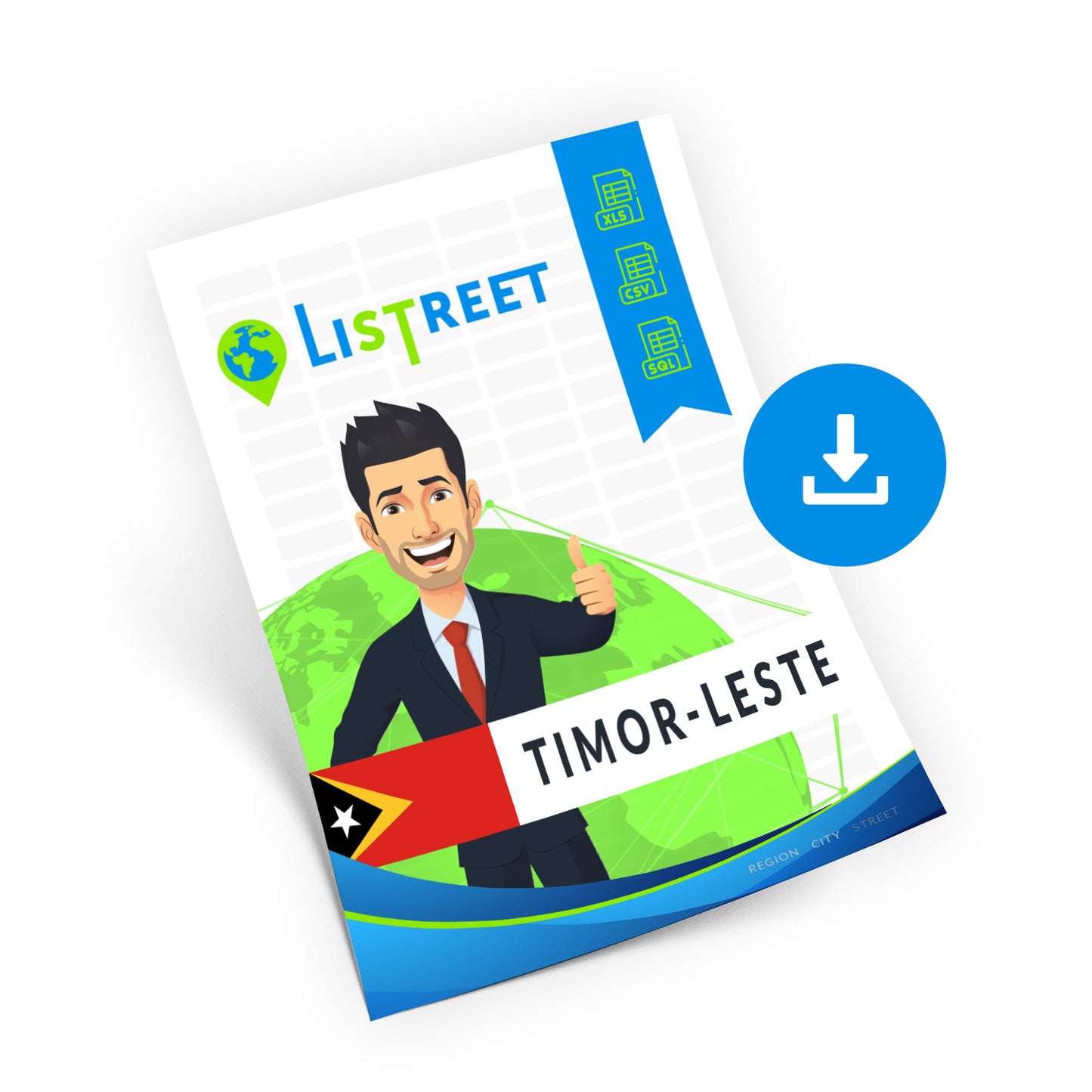 Timor-Leste, Location database, best city file