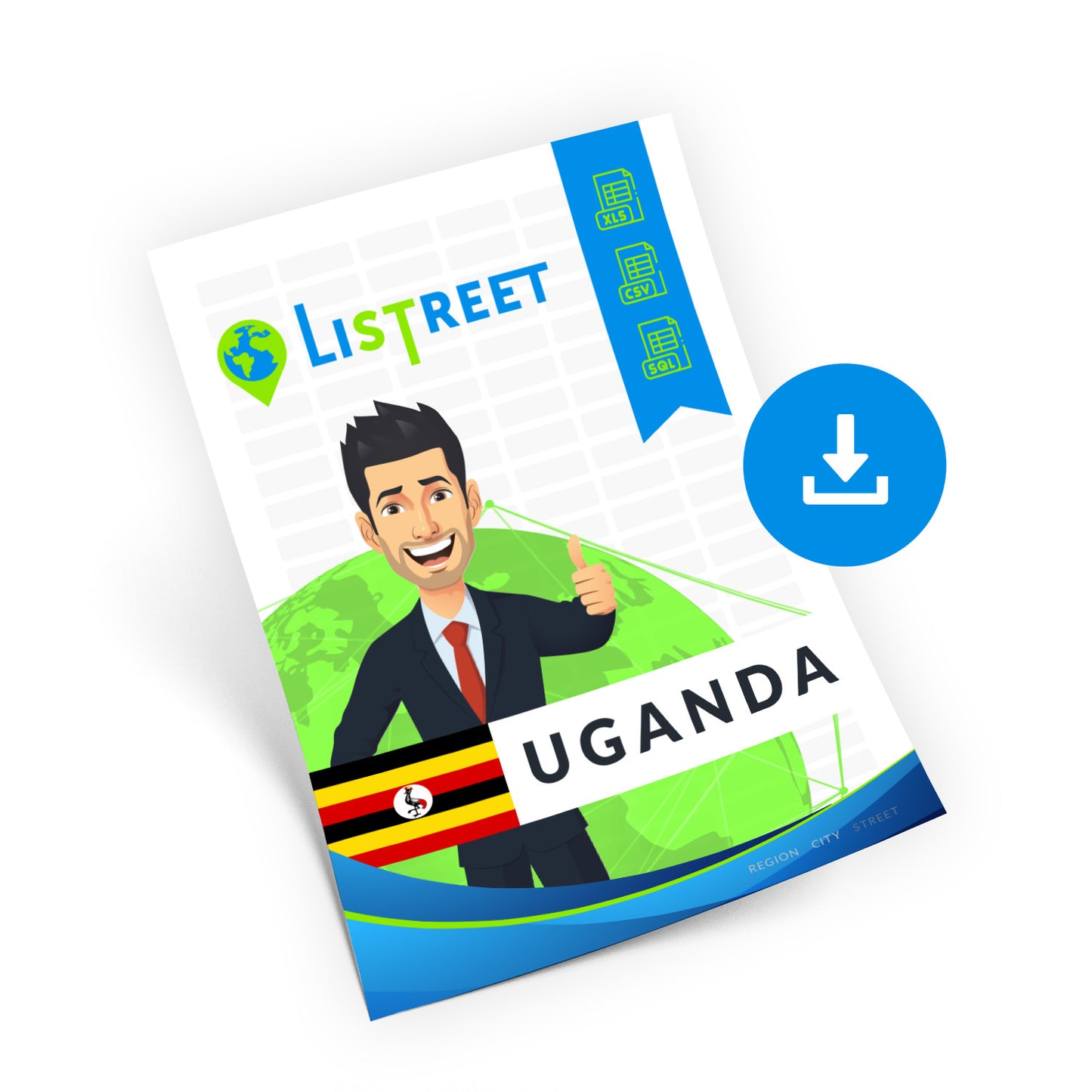 Uganda, Location database, best city file