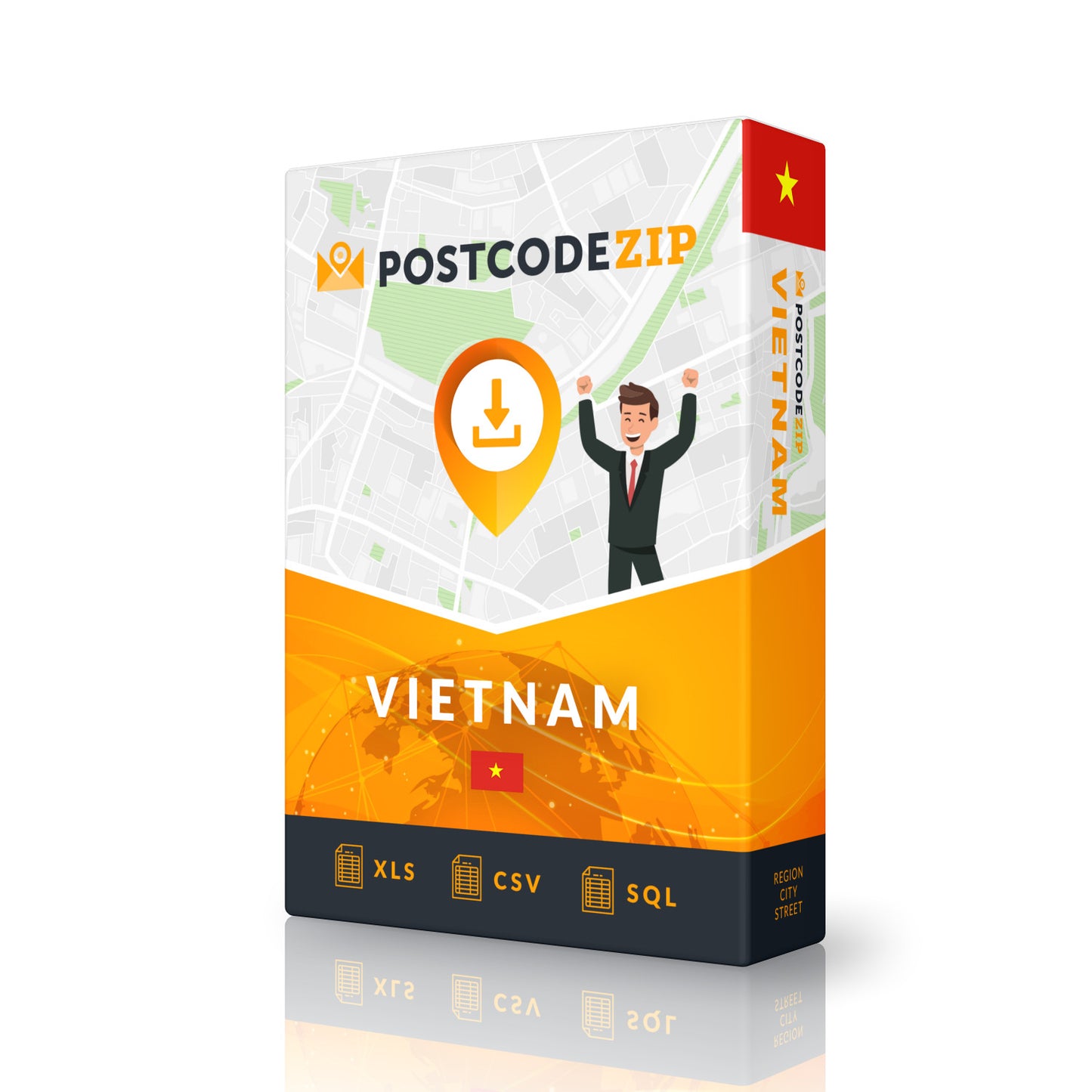 Vietnam, Best file of streets, complete set