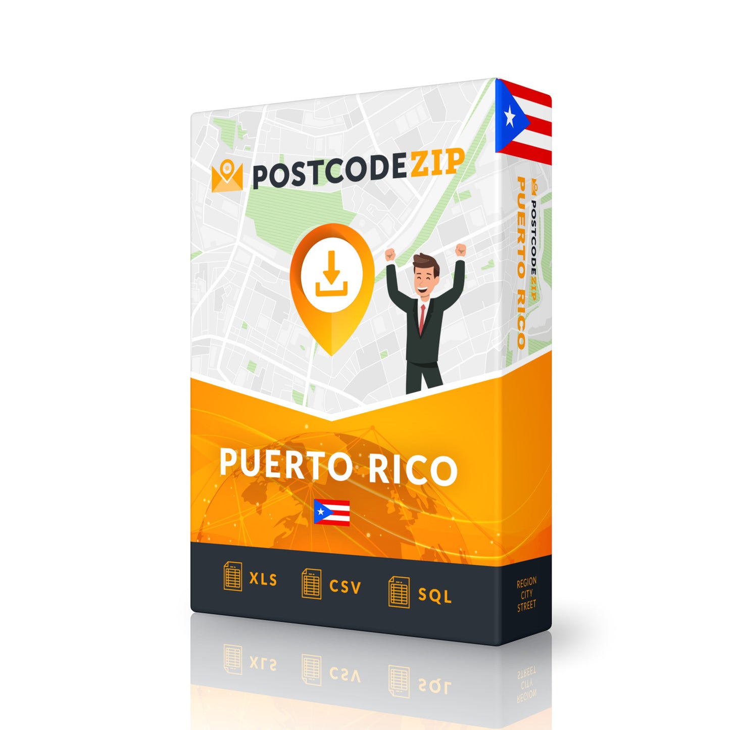 Puerto Rico, Best file of streets, complete set