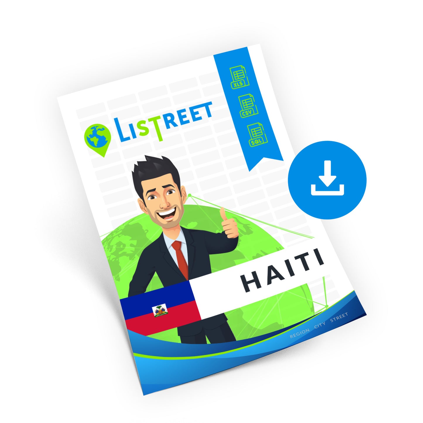 Haiti, Best file of streets, complete set