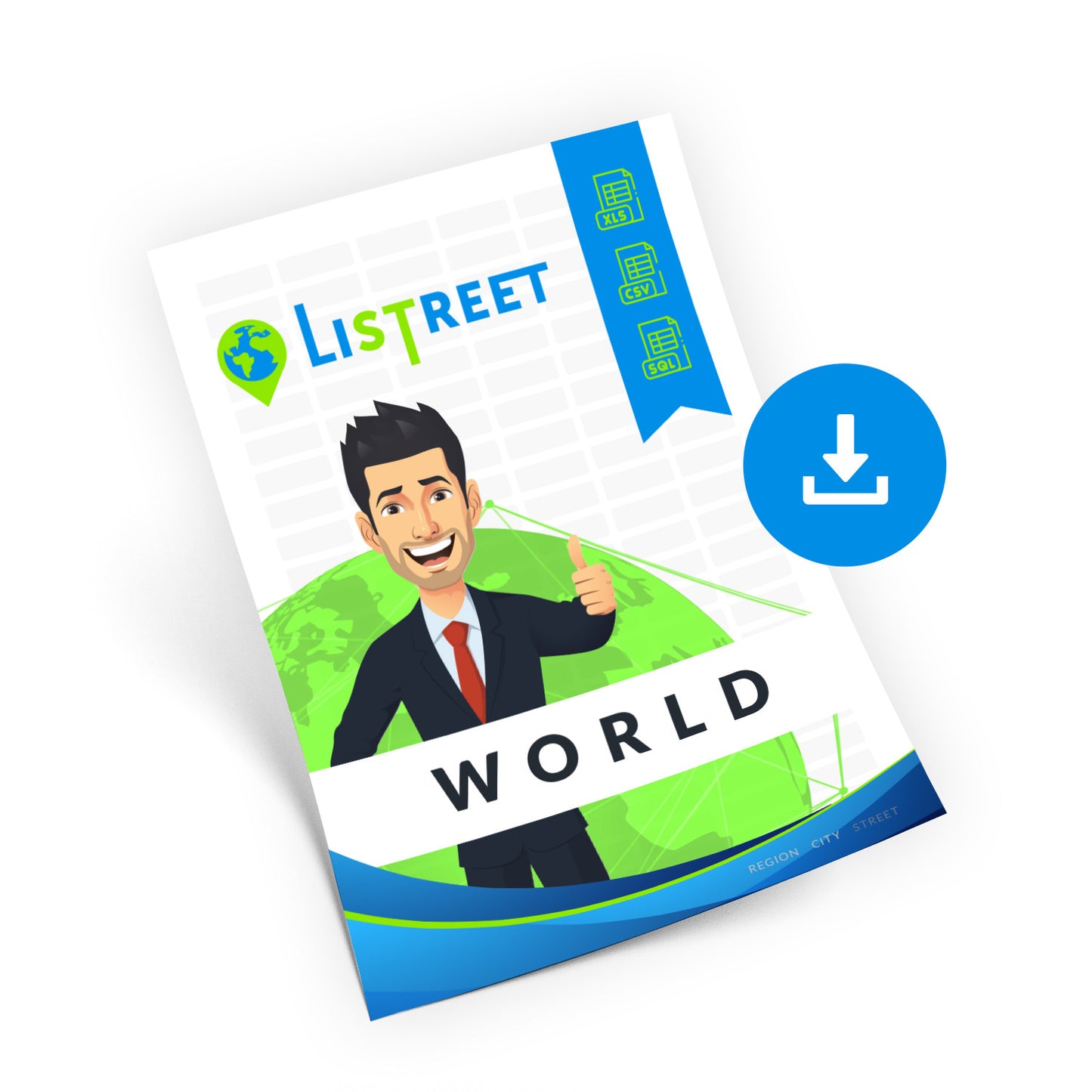 World, Best file of streets, complete set